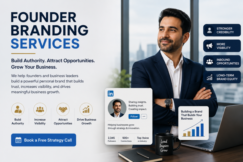 Founder Branding Services for CEOs and Business Leaders